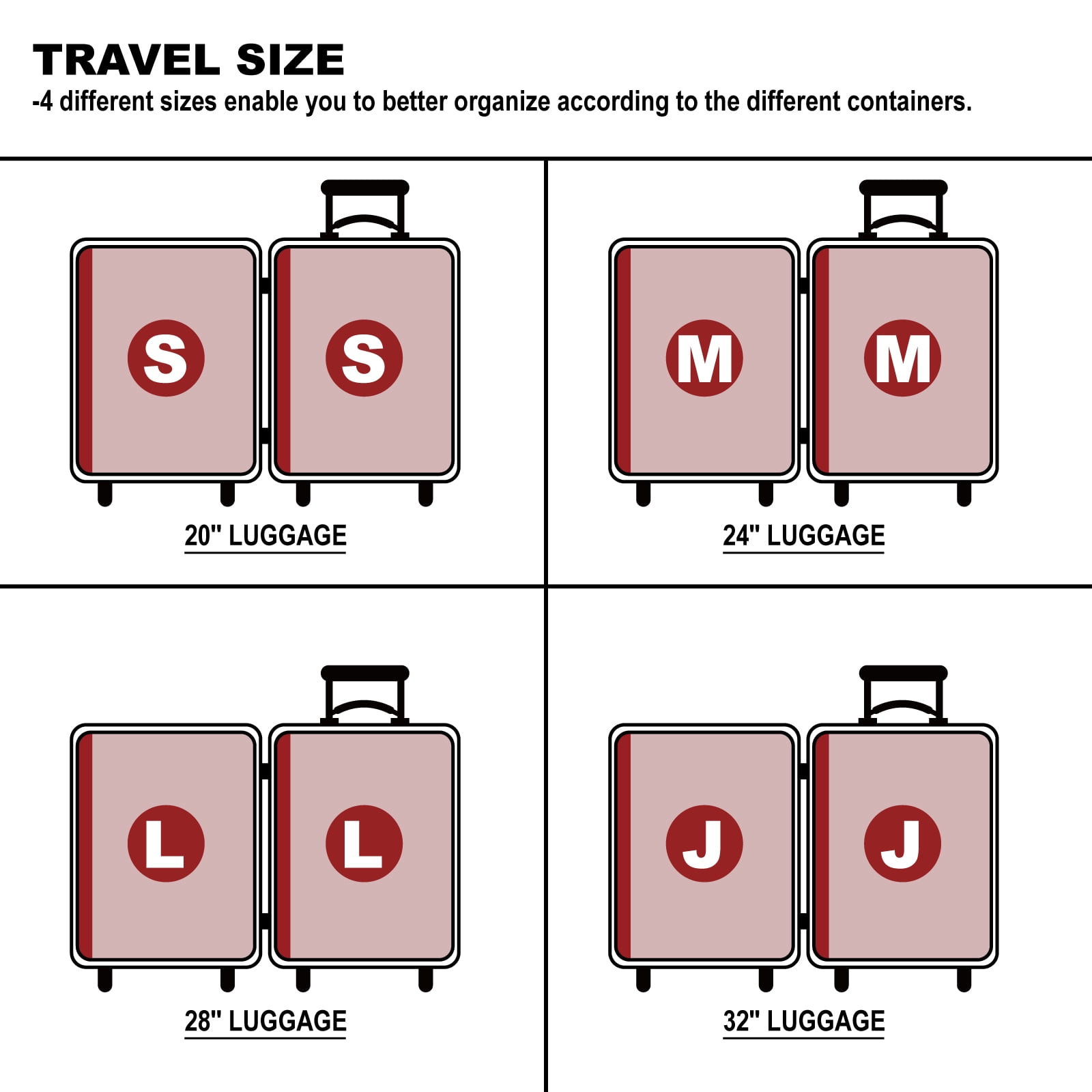6 Large Travel Vacuum Bags with Hand Pump, Airtight Vacuum Seal Bags for Clothing Travel, Compression Bags for Luggage and Suitcase,Vacuum Travel Bags for Comforters, Blanket