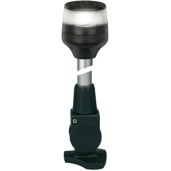 Hella NaviLED 360 All Around Fold Down Pole Navigation Lamp, 8 Black