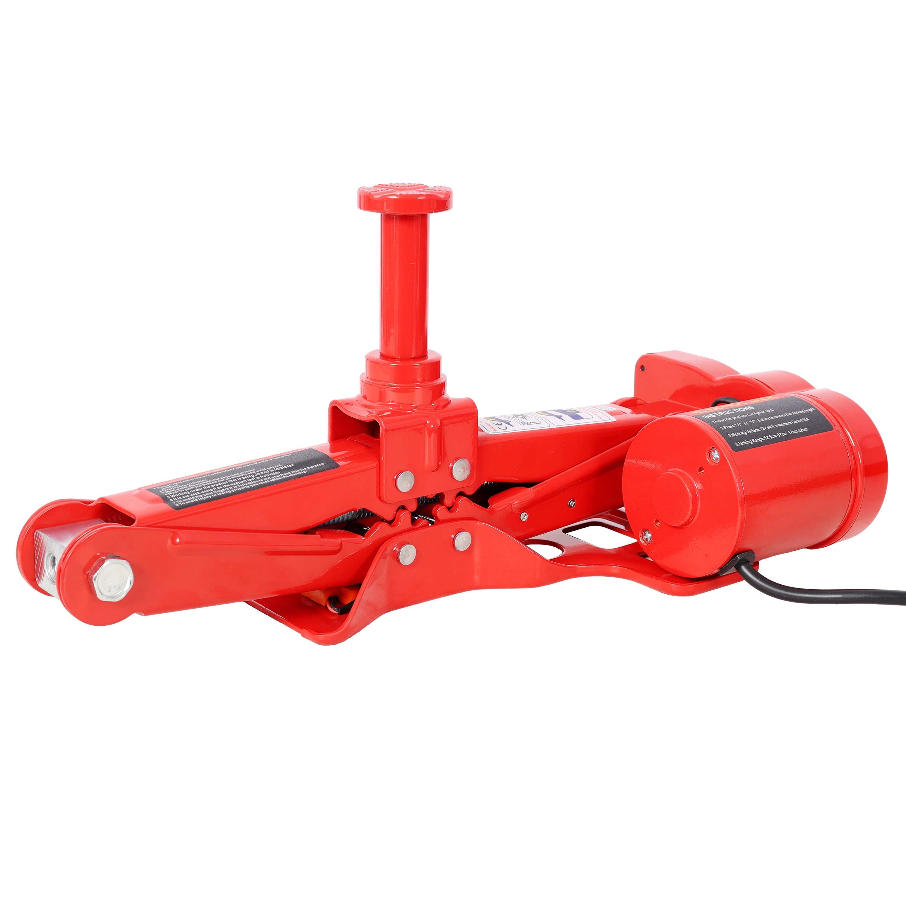 12V Electric Scissor Jack, 3-Ton Capacity, One-Button Operation, Complete Tire Change Kit, Car Emergency Tool