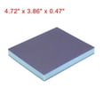 thumbnail image 5 of Uxcell Medium Grit 220 Grit Sanding Block Pad 4.72" x 3.86" x 0.47" Size Blue Sanding Sponge 8Pack, 5 of 5