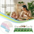 thumbnail image 3 of Yuarrent Mantel de una sola vez, decoración de fiesta fácil de usar, Protector de de buen aspecto para el hogar, cocina, restaurante Suministros de limpieza para el hogar Niño o niña 137*274cm, 3 of 6