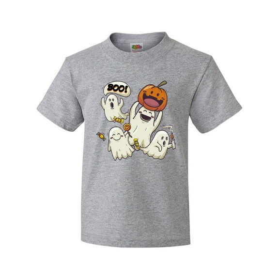 Inktastic Halloween Ghosts Youth T-Shirt