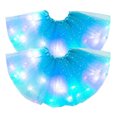 thumbnail image 3 of Tanhomme 2PC Women's Tutu Skirt Tulle Ballet Skirt Tutu for Halloween Party Carnival 2PC Tutu Skirt Carnival Tulle Skirt Tutu Skirt With Lights Mini Skirt Stretchy Tutu Skirt Ballet Skirt Tulle Skirt, 3 of 3