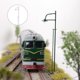 thumbnail image 5 of Bearachild Modelo de lámpara de ferrocarril, farola de escala clásica con accesorios de escalera, luces LED de parque de un solo cabezal, decoraciones de Artesanía Gris (Escala 1:160) Bearachild HA064511-10, 5 of 6