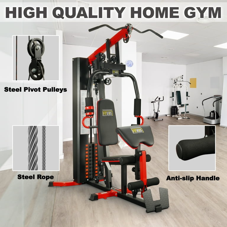 ジム Fitvids LX760 Multifunctional Full Home Gym System Workout Station