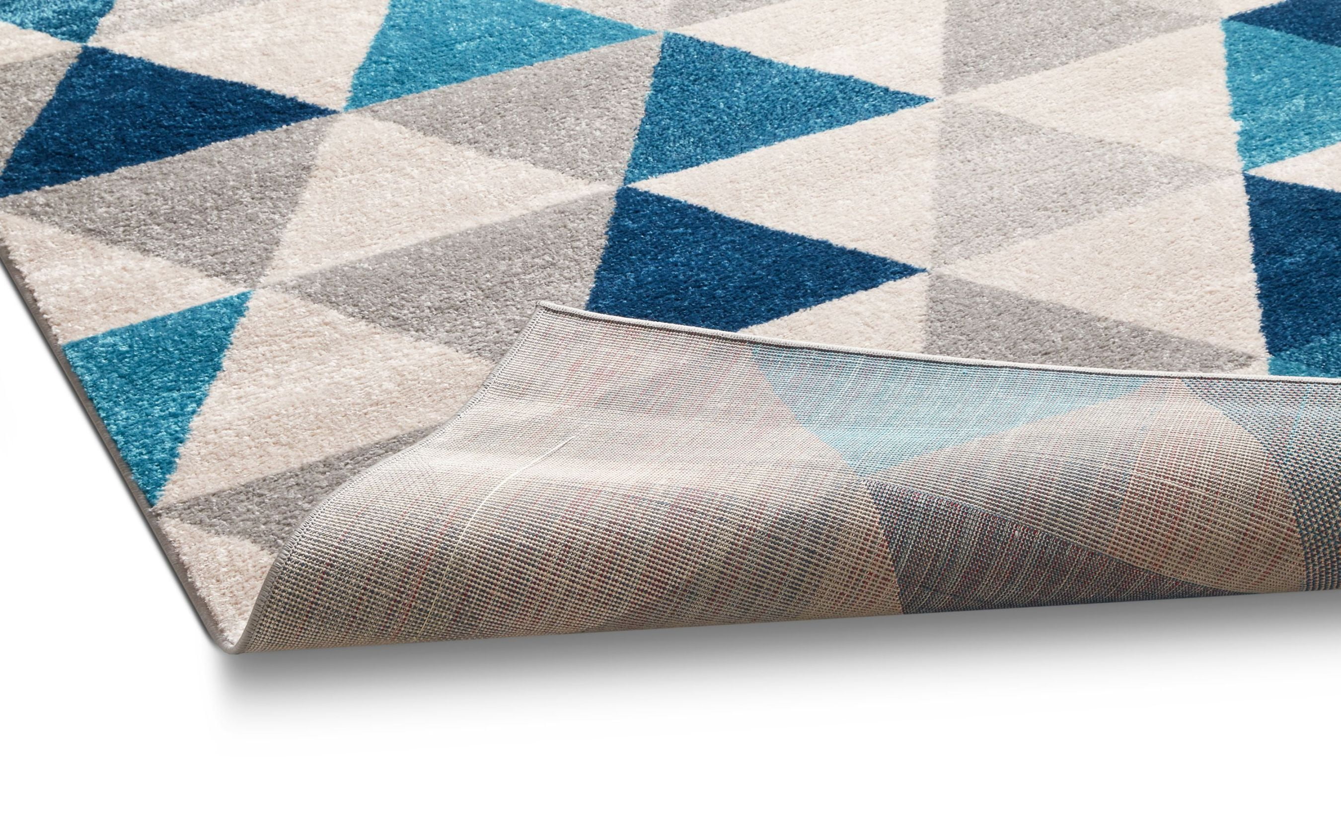 Well Woven Mystic Alvin Mid-Century Modern Geometric Blue 2' x 3' Area Rug