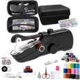 thumbnail image 1 of Máquina de coser portátil SnowVoice con almacenamiento, color negro, 1 of 7