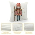thumbnail image 4 of ARISTURING  Throw Pillow Cover Christmas Nutcracker Car Cartoon Wooden Colorful Soldier Toy Gift Home Decor Pillowcase Cushion Cover for Sofa Couch Bed and Car, 4 of 5