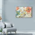 thumbnail image 3 of Trademark Fine Art 'Peonies And Butterfly' Canvas Art by Marietta Cohen Art And Design, 3 of 3