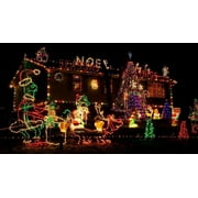 2 Pack Solar String Lights 72ft 22m 200 LED 8 Modes Solar Powered Outdoor Lighting Waterproof Christmas Fairy Lights for Xmas Tree Garden Homes Ambiance Wedding Lawn Party Decor (Purple)