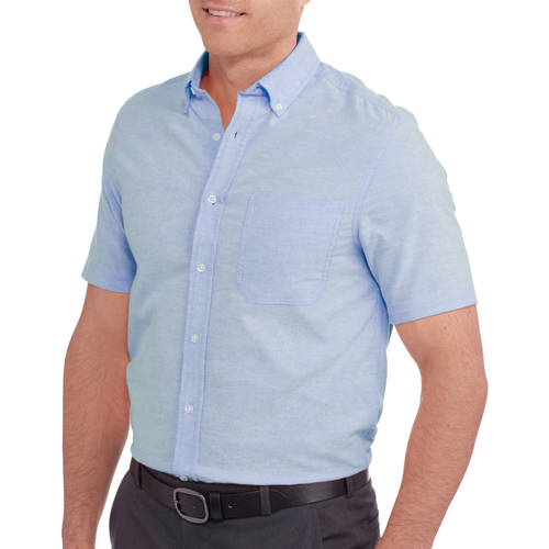 Short Sleeve Woven Oxford Shirt
