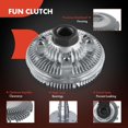thumbnail image 3 of A-Premium Engine Cooling Fan Clutch Replacement for Ford Explorer 1996-2001 Mercury Mountaineer V8 5.0L OHV, 3 of 8