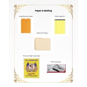 School Supply Boxes | Complete Office Kit | Filing, Mailing & Organization Supplies for Home Office & Small Business