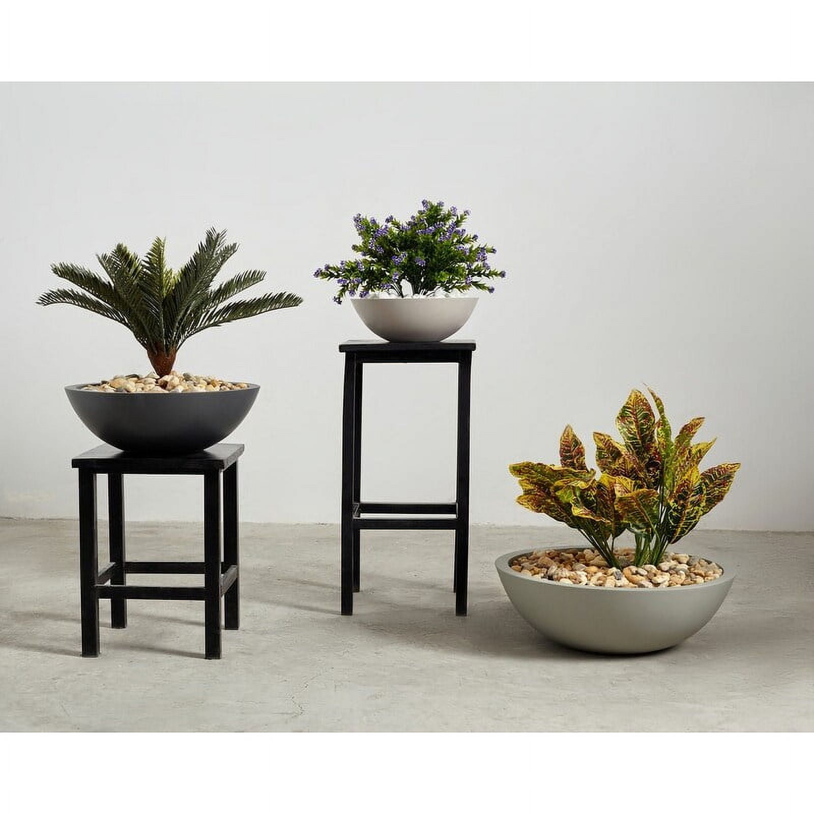 人気ショップ Nordic Minimalist Fiberstone Planter Pot in Large Sizes 鉢・プランター