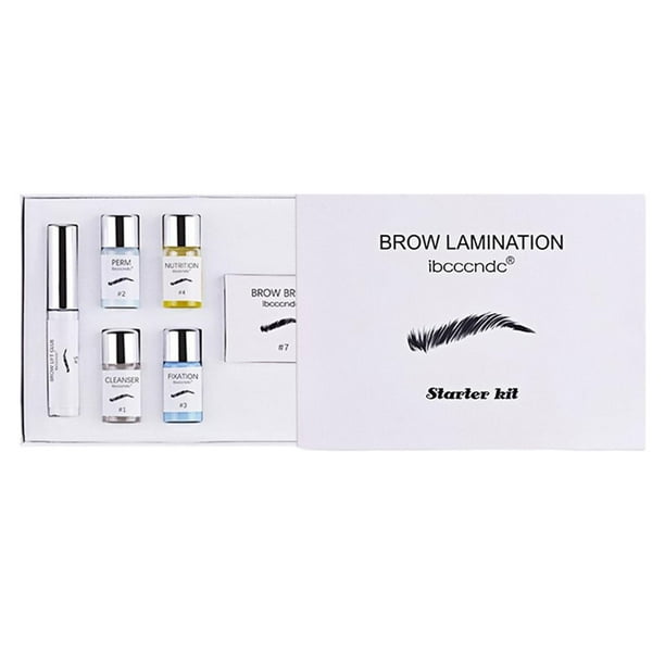 Kit de levantamiento de cejas, kit de laminación profesional de moda, kits de belleza para cejas Kit de estiramiento de cejas