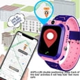 thumbnail image 4 of Reloj inteligente resistente al agua para niños, reloj inteligente con posicionamiento antipérdida LBS, llamada de seguridad SOS, cámara remota, llamada bidireccional, rosa, 4 of 5