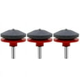 thumbnail image 1 of 3PCS Lawnmower Dull Blade Sharpener, Lawn Mower Blade Sharpener Tool, Universal Blade Sharpeners for Lawn Mowers,Red, 1 of 7