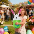 thumbnail image 4 of Euaioeiu Inflatable Easter Eggs Decorations for Yard, Large 16x8 Inch Outdoor Party Supplies, Colorful PVC Easter Bunny Egg Toys, Spring Festival Garden Holiday Decoration, 4 of 6
