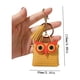 thumbnail image 3 of Tassel Owl Bag Keychain, Owl Keychain, Small Gift, Metal Frame, Cute Design, for Office, Keychain Decor, 3 of 7