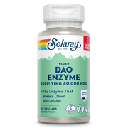 Solaray Vegan Dao Enzyme, 60,000 HDU, 90 VegCaps