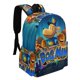 thumbnail image 2 of Hombre Perro-theme Backpack, Campus style schoolbag Bookbag with Adjustable Shoulder Straps And Large Zip Compartment, Unisex Travel Bags.42x30x15cm, 2 of 6