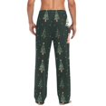 thumbnail image 4 of FORMRS Mens Pajama Pants with Pockets Sleepwear Lounge Bottoms Sizes S-2XL, Green Christmas Trees, 4 of 7