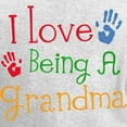 thumbnail image 3 of CafePress - I Love Being A Grandma Women's Long Sleeve T Shirt - Women's Long Sleeve Graphic Casual T-Shirt, 3 of 4