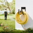 thumbnail image 3 of NIFFGAFF Hose Holder Wall Mount: Garden Water Reel Hanger, Heavy Duty Outdoor Hose Storage Hook, Stand for Water Pipe and Extension Cords, 3 of 7