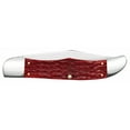 thumbnail image 3 of Case XX Knives Folding Hunter Jigged Dark Red Bone Carbon Steel Knife, 3 of 4