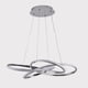 thumbnail image 3 of Lámpara SPACE Tipo Candil Colgante Led Plateada Luxica Lighting 6141 C, 3 of 10
