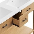 thumbnail image 6 of Zaire 48" Double Sink Bathroom Vanity in Natural White, 6 of 10