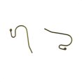 thumbnail image 3 of Yunhgft 200x Brass French Wire Dot Ball Earring Hook Dangle DIY Making Bronze&Copper, 3 of 9