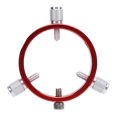 thumbnail image 1 of Telescope Tube Guide Ring, Compact Design Guide Scope Ring 60mm Easy Installation  for 40-60mm Astronomical Telescopes, 1 of 7