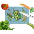 thumbnail image 2 of Carolines Treasures 8570LCB 15 X 12 In. Tropical Fish on Blue Glass Cutting Board Large Size, 2 of 2