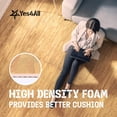 thumbnail image 7 of Yes4All Interlocking Foam Exercise Mat, 7/16" Thick, 24x24", 48 Sq Ft, Light Oak Wood, 7 of 7