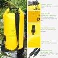 thumbnail image 3 of YUMQUA Waterproof Dry Bag Backpack for Women Men 5L/10L/20L/30L/40L Roll Top Water Proof Storage Bags for Kayaking Boating Swimming Hiking Camping Fishing, Yellow, 3 of 7
