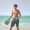 thumbnail image 4 of Suicide Squad Boy'S Swim Trunks Quick Dry Board Shorts Kids Beach Swim Shorts Bathing Suits Swimsuit, 4 of 7