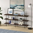 thumbnail image 6 of Evelyn&Zoe Harper 64" Wide Rectangular Console Table in Alder Brown, 6 of 8