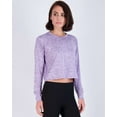thumbnail image 5 of Real Essentials 5 Pack: Women's Dry Fit Crop Top - Long Sleeve Crew Neck Stretch Athletic Tee (Available in Plus Size), 5 of 7