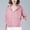 Pink#2, variant on GaThRRgYP Women's Quick-Dry Sun Protective Blouse Summer Travel Clothing,Fashion Women's Summer Solid Color Loose Long Sleeve Hooded Outwear Tops Pink M