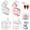 white+pink, variant on All-In-One Retainer Storage Case, 3-In-1 Retainer Case with Mirror & Cleaning Brush, Retainer Cleaner Case, Denture Cleaning Case, Leak-Proof Seal, Compact Portable