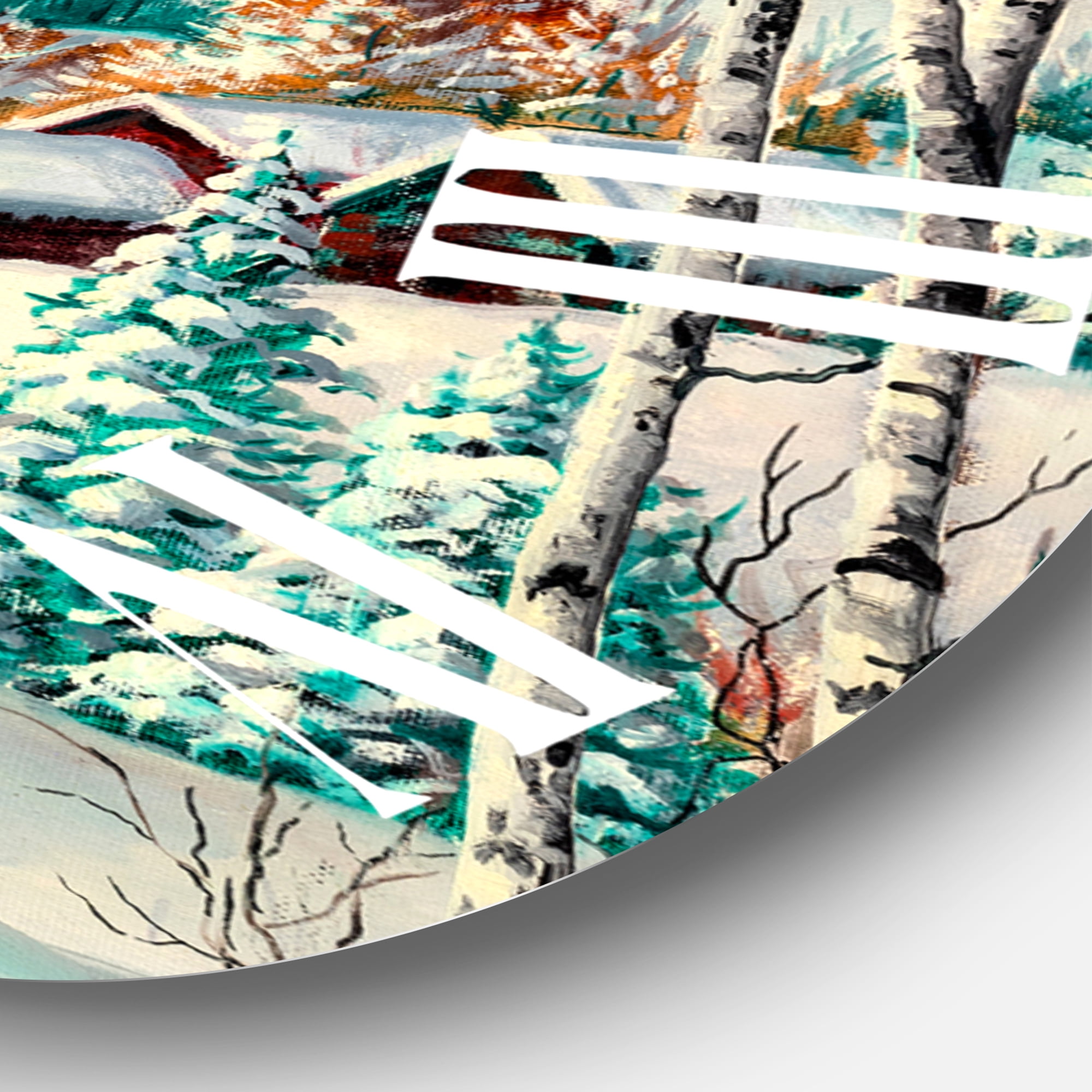 Designart 1 in Traditional Wall Clock
