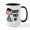 White/Black Inside, variant on CafePress - Peanuts: Lucy St.Patrick' - 15 oz Ceramic Large White Novelty Mug