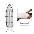 thumbnail image 4 of HELLHERO Ironing Board Cover Elastic Edge Dust Covers Easy to Clean Ironing Board Covers for Home Ironing(Not Suitable for Bleaching), 4 of 5