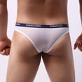 thumbnail image 6 of Sngxgn Men’s Support Boxer Briefs Cooling Underwear Regular Long-leg and Trunk(White,XL), 6 of 6