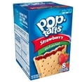 thumbnail image 2 of Kelloggs Pop Tarts Unfrosted Strawberry Toaster Pastries, 13.5 oz, 8 Count, 2 of 8