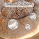 thumbnail image 2 of Cama relajante para perros y gatos, cama relajante de piel sintética con forma de rosquilla, 2 of 8