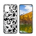 thumbnail image 1 of Compatible with LG Q52 Phone Case, Cow-Print-Abstract-Art-Black-White-Pink-Cute13 Case Men Women, Flexible Silicone Shockproof Case for LG Q52, 1 of 1