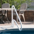 thumbnail image 6 of Saftron 54"x32" Cross Braced 3 Bend In-Water Return to Deck Handrail, White, 6 of 10