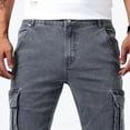 thumbnail image 4 of Jeans Pantalon De Mezclilla Caballero Slim Fit Moda, 4 of 8